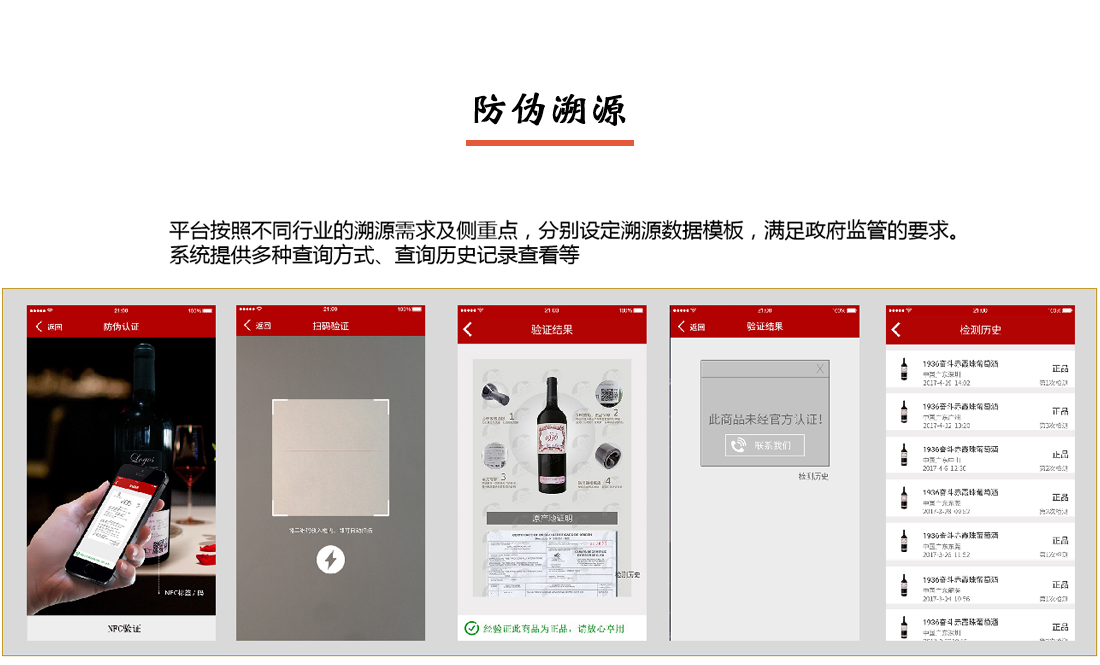 產(chǎn)品防偽追溯溯源系統(tǒng)防偽溯源二